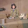 【ニコニコ超会議2】安倍首相が自衛隊と在日米軍ブースを視察、10式戦車に搭乗