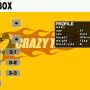 ミニゲーム集「CRAZY BOX」。風船割りやボーリングなどいろいろなタイプのミニゲームが。