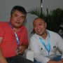 Haozhi Chen氏（左）とEric Tan氏（右）のツーショット