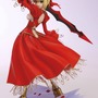 赤い衣装を纏った「セイバー・エクストラ」が、松本江永氏原型のPVCフィギュアで登場