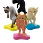 猫背すぎるネコのフィギュア第2弾「猫背2」がガシャポンで発売中、さまざまな猫背が全12種類