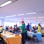 「Tech Kids CAMP Christmas」。掛け声とともに開発開始