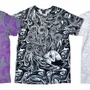 伊藤潤二のホラー漫画「うずまき」デザインのアパレルが登場、「あざみ」Tシャツやパーカーなど