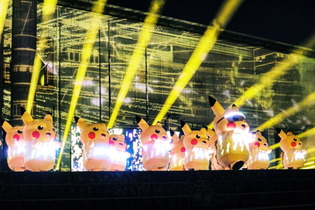 「ピカチュウ大量発生チュウ！2019」LED装飾をあしらったピカチュウ達が観客を魅了！グランモール公園でのパフォーマンス映像公開 画像