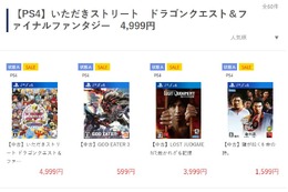 ゲオオンラインストアのセール商品が更新！『LOSTJUDGMENT』3,999円、『ライザ2』2,999円などお得価格で登場