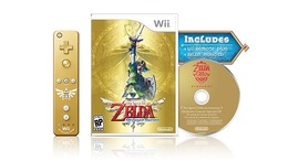 黄金のWiiリモコンとCDを同梱した『The Legend of Zelda: Skyward Sword』の限定版が発表