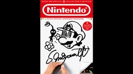「Official Nintendo Magazine」のために描いた宮本氏直筆のイラストが公開 ― 100号記念の表紙に