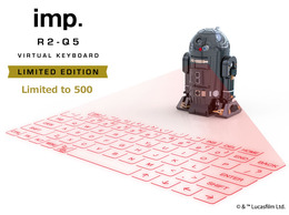 「STAR WARS」R2-Q5型のバーチャールキーボードが限定発売