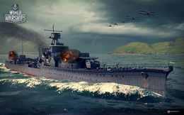 日本の軽巡洋艦“夕張”