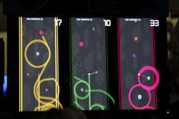 【PAX Prime 2015】ワンボタンでドットの軌跡を描いていくアクション『One More Line』がクール熱い