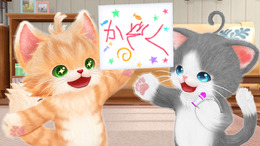 スイッチ/3DS『ネコ・トモ』発表─今度は“ほんわか家族”ができちゃう！ 可愛い2匹のネコとおしゃべりしよう