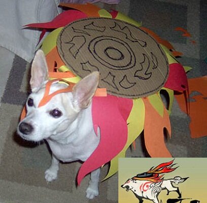 犬もハロウィンにはオシャレを ― 海外ゲームファンの作ったコスプレ集
