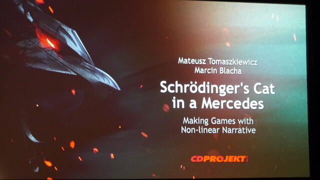 【GDC 2013】CD Projekt REDが説く“メルセデス型”ノンリニアストーリー性の構築法