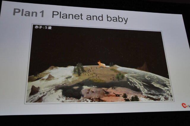 プランA: 『Planet and baby』突然現れた赤子が惑星を成長せつつ立派な大人を目指すゲーム。