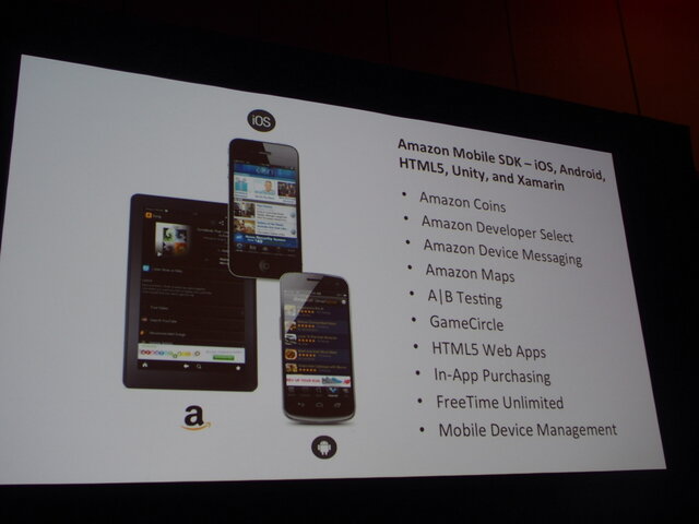 【GDC 2015】アプリマーケットに第三勢力が登場…王者Amazonがゲーム業界に積極アピール