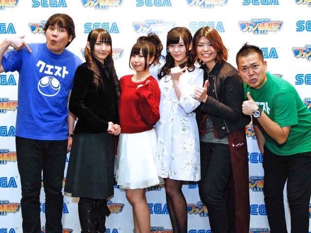 （左から）玉城俊幸、佐倉薫さん、山田奈都美さん、山田悠希さん、三木晶さん、長浜之人