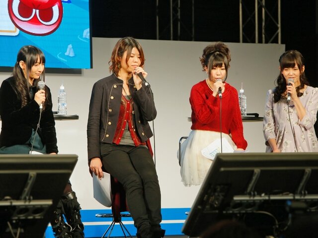 （左から）佐倉薫さん、三木晶さん、山田奈都美さん、山田悠希さん