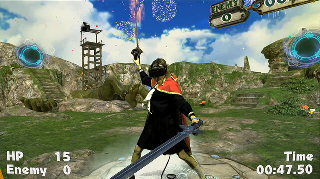 『サークル オブ セイバーズ』がアーケードに！ 剣と楯と魔法で戦うVRゲームが渋谷と梅田に登場