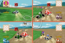 誰でもすぐに楽しく遊べるレースゲーム！Wiiウェア『おきらくカートWii』配信開始 画像