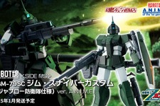 「機動戦士Zガンダム」より「ジム・スナイパーカスタム （ジャブロー防衛隊仕様）」がROBOT魂で立体化！ハイパー・バズーカなど豊富な装備が付属