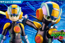 『ロックマンエグゼ』ソード攻撃もさらにカッコよく！豊富なパーツでアクションを丸ごと再現できるプラモに、コトブキヤショップ限定カラーが登場 画像