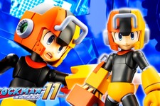 【UPDATE】『ロックマン11』より「パイルドライブVer.」「スクランブルサンダーVer.」のロックマンがプラモデルに！広い可動域でスライディングやジャンプまで再現 画像