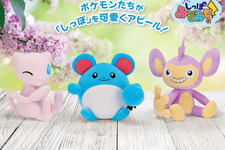 ミュウがウインク顔で、キュートにアピール！『ポケモン』ぬいぐるみ「しっぽみてみて！」シリーズ3種がクレーンゲーム景品に 画像