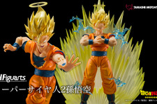 「ドラゴンボールZ」より「S.H.Figuarts スーパーサイヤ人2孫悟空」が抽選販売！迫力の“オーラエフェクトパーツ”一式が付属 画像