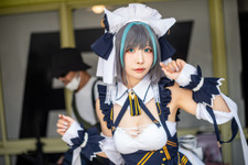 【コスプレ】『アズレン』チェシャーの王道的な可愛さは鉄板！猫耳メイドさんはお好きですか？【写真8枚】 画像