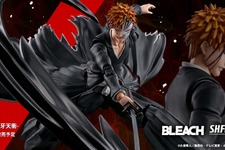 「BLEACH」から虚化する「黒崎一護」が可動フィギュア化！死覇装には服の印象的な翻りを再現できる可動機構を採用 画像