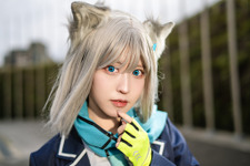 【コスプレ】『ブルアカ』シロコが激カワ！猫田あしゅ、「学生服」「ミニスカート」が似合い過ぎな件【写真9枚】