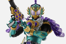 龍・砲・ハッハッハッ！「仮面ライダー龍玄」ブドウアームズがこだわり造形で“S.H.Figuarts”に出陣―ハンドガンも構えられる