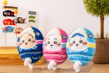 「ちいかわ」足元がやけにセクシーで気になる、こいのぼりをかぶった着ぐるみストラップ3種が4月25日より発売 画像