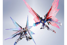 「ガンダムSEED」デスティニー、ストフリのMETAL ROBOT魂[Re:Coordinate]版に「エフェクトパーツセット」が登場！鮮やかな「光の翼」が機体を引き立てる 画像