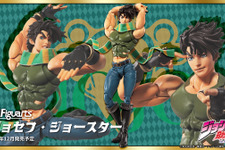 「ジョジョ」の象徴的ポーズと力強い筋肉を両立！「ジョセフ・ジョースター」がアクションフィギュア化ーワイヤー入りマフラーで流れるような動きを演出 画像