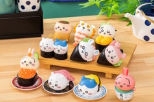 中トロの乗ったちいかわ、いくら軍艦に包まれたうさぎ…人気シリーズ「ちいかわ寿司」の新作フィギュアコレクションが可愛すぎる！ 画像