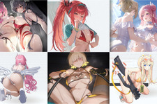 『勝利の女神：NIKKE』の水着は今年も“過激”が過ぎる─透けT＆まくり上げに乳相撲、“わがままボディ”の魅力も爆発!?【フォトレポ】 画像