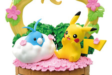 ピカチュウ＆チルットたちに癒される…『ポケモン』フィギュアに、森の中で過ごす全6種が仲間入り 画像