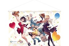 ライザの着せ替えイラストも復刻！『アズレン』×『ユミアのアトリエ』コラボグッズ予約受付開始ータペストリー、クッションなど勢揃い 画像