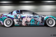 ホロライブ・輪堂千速の痛車が凄い！レースゲーム『首都高バトル』とコラボ、「マツダ RX-8」に乗りライバルとして現る 画像