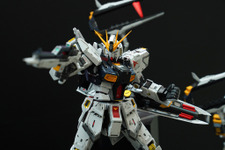 「PGU νガンダム」から「フルアーマーZZガンダム Ver.Ka」、「グスタフ・カール00型」まで、宇宙世紀を駆け抜けたMSの展示が熱い！【イベントレポート】 画像