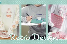 「ちいかわ」が草むしり検定に向けて勉強―新商品「レトロデザインシリーズ」にアパレルやポーチなど普段使いできるアイテムがズラリ 画像