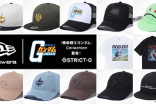 「機動戦士ガンダム」地球連邦軍、ジオン軍マークの立体刺繡がクール！「NEW ERA」コラボコレクションに、キャップや名場面Tシャツなどラインナップ