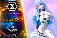 ロングヘアと穏やかな表情が可愛い…「シンエヴァ」綾波レイが1/4スケールのスタチュー化