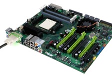 NVIDIA、「Hybrid SLI」テクノロジの説明会を開催〜AMD用チップセットnforce700a系、Geforce8200に 画像