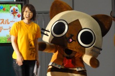 【TGS 2012】『アイルーでパズルー』鈴木Pとアイルーがファミリーコーナーにやってきた！ 画像