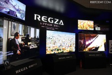 【CEATEC 2012】東芝、4Kテレビを参考出展・・・高解像度と高画質を両立