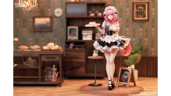 『崩壊3rd』エリシアが“ピンクのメイドさん♪”姿でフィギュアに！イチゴの様に甘くキュートな微笑みにメロメロ