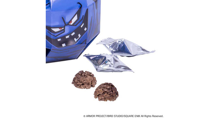 『ドラクエ』の「ばくだんいわ」が、ゴツゴツしたチョコクランチに！「メガンテ」を再現したパッケージもユニーク