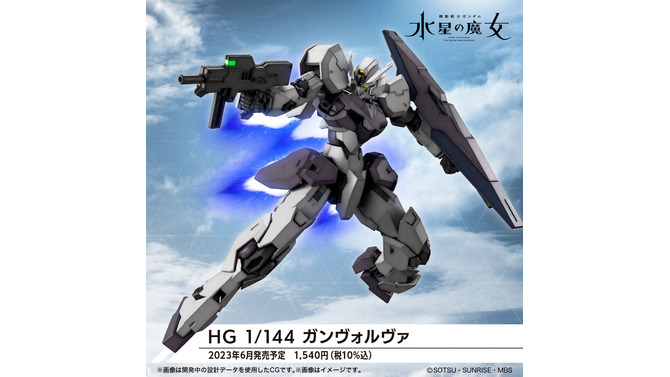 ガンプラ「HG ガンヴォルヴァ」6月10日発売決定！劇中さながら、複数機で暴れる“パッケージイラスト”も初公開